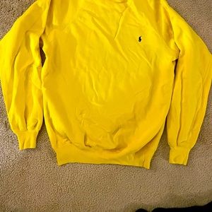 Polo yellow sweatshirt in great condition